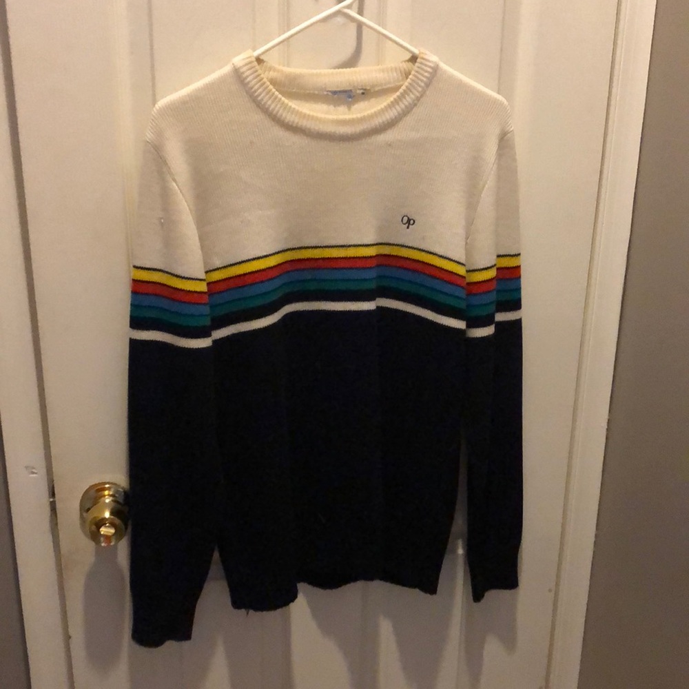 Vintage multicolored ocean pacific sweater.
